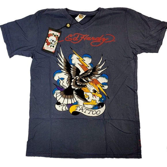Ed Hardy Other - 🆕 Ed Hardy Tattoo Graphic Short Sleeve Tee